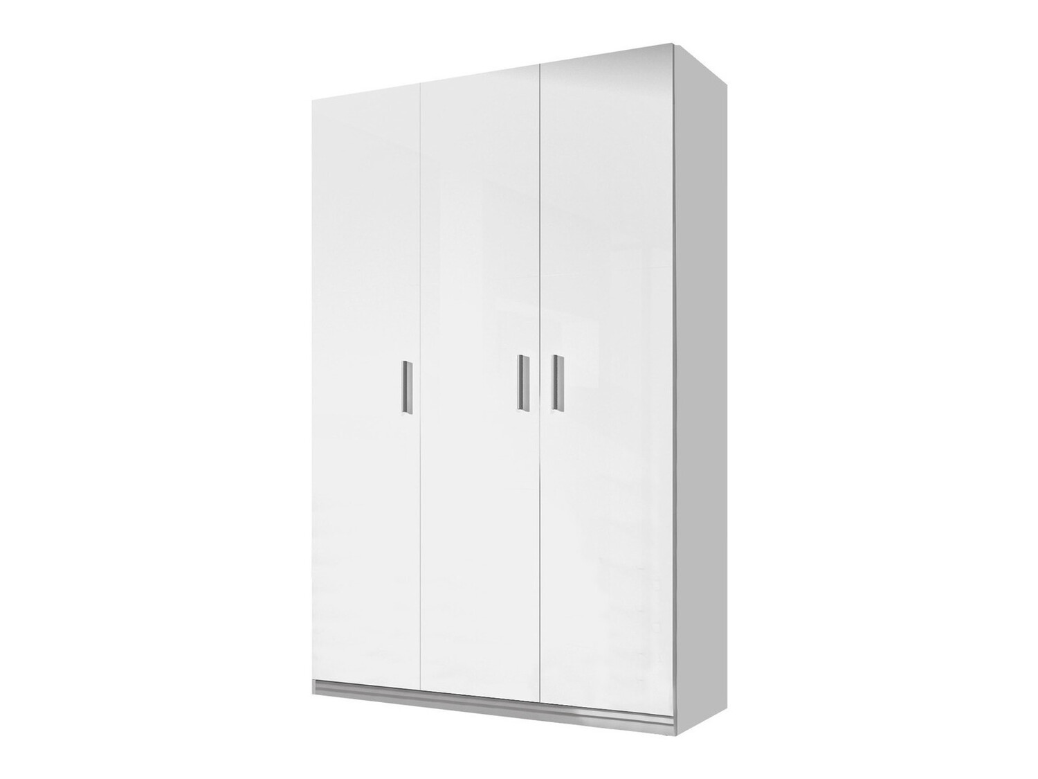 Armario Campus I (Blanco + Blanco brillante)