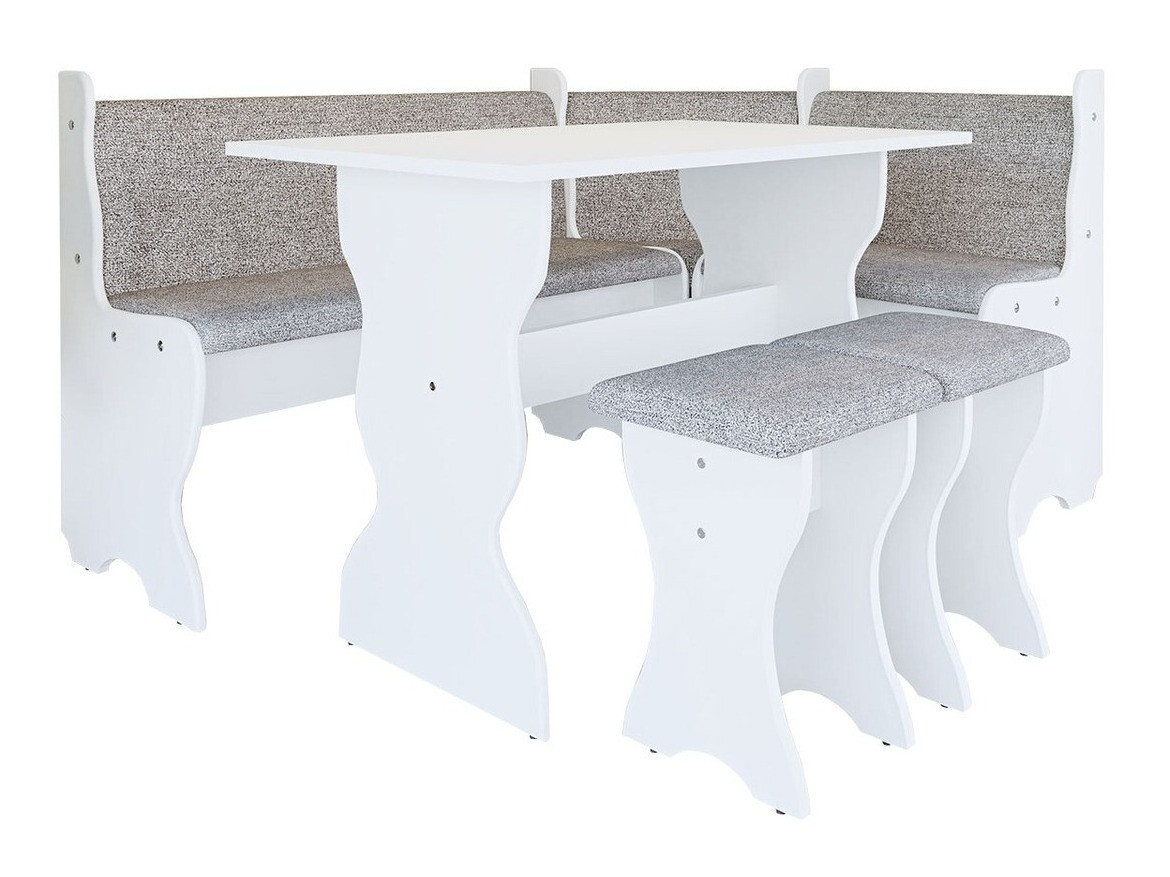 Banco esquinero Reading 100 (Blanco + Alfa 13)