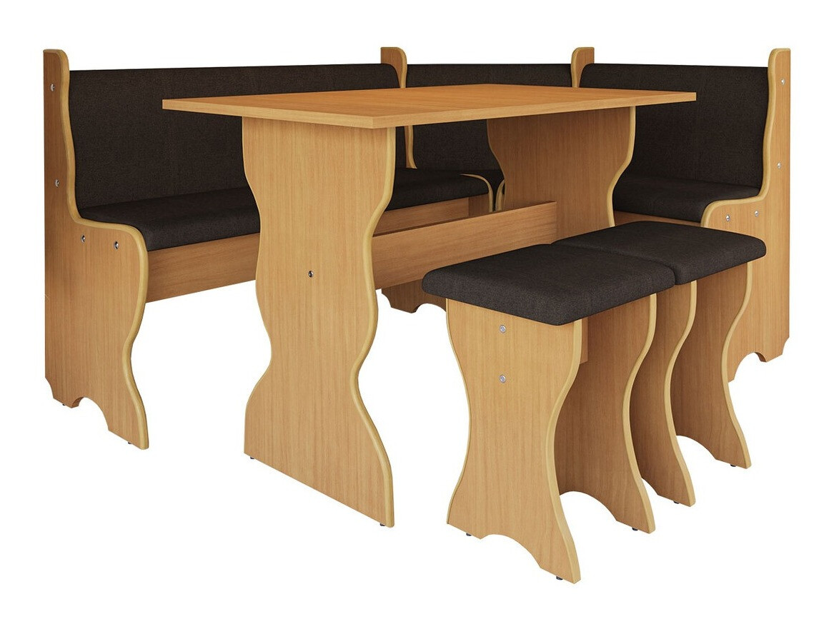 Banco esquinero Reading 100 (Haya + Alfa 09)