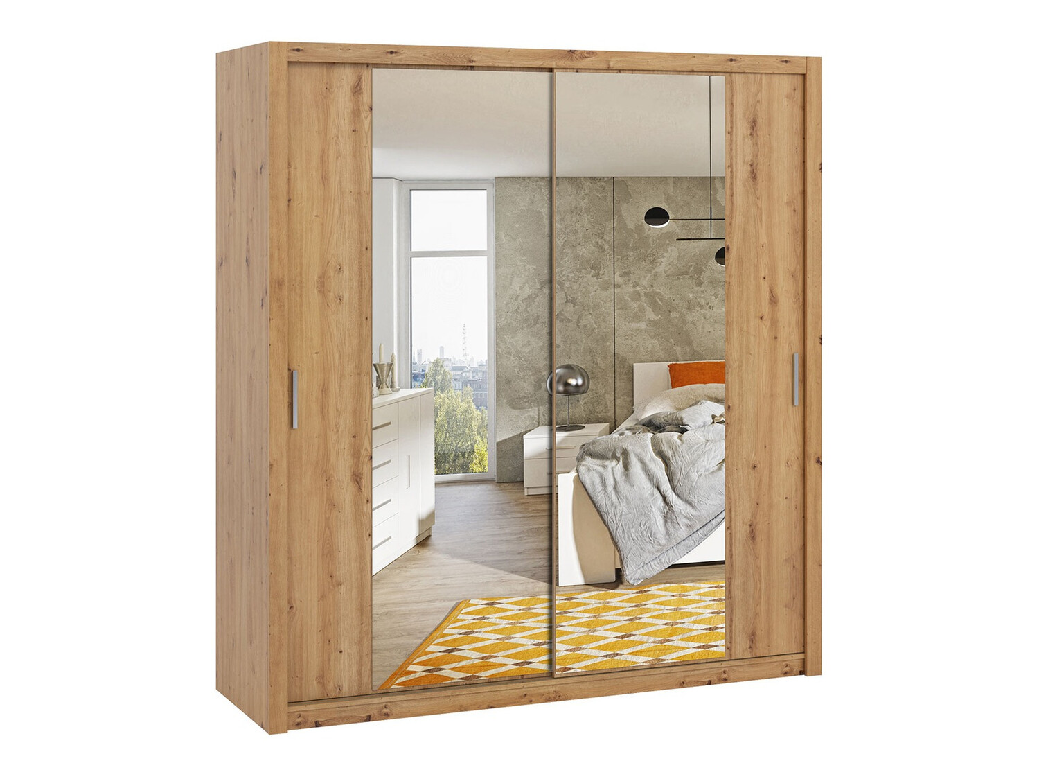 Armario Catromi 108 (Roble Artisan)