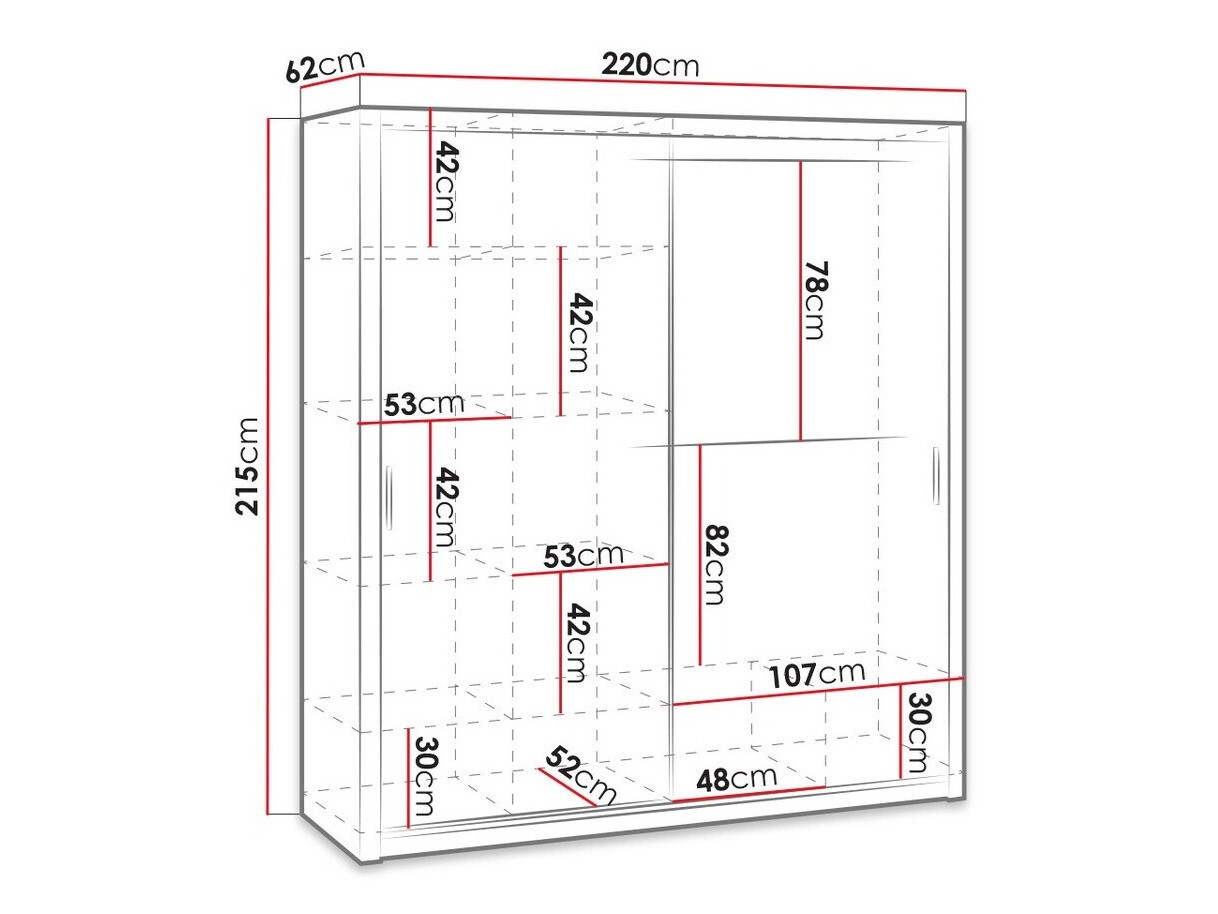 Armario Catromi 110 (Blanco)