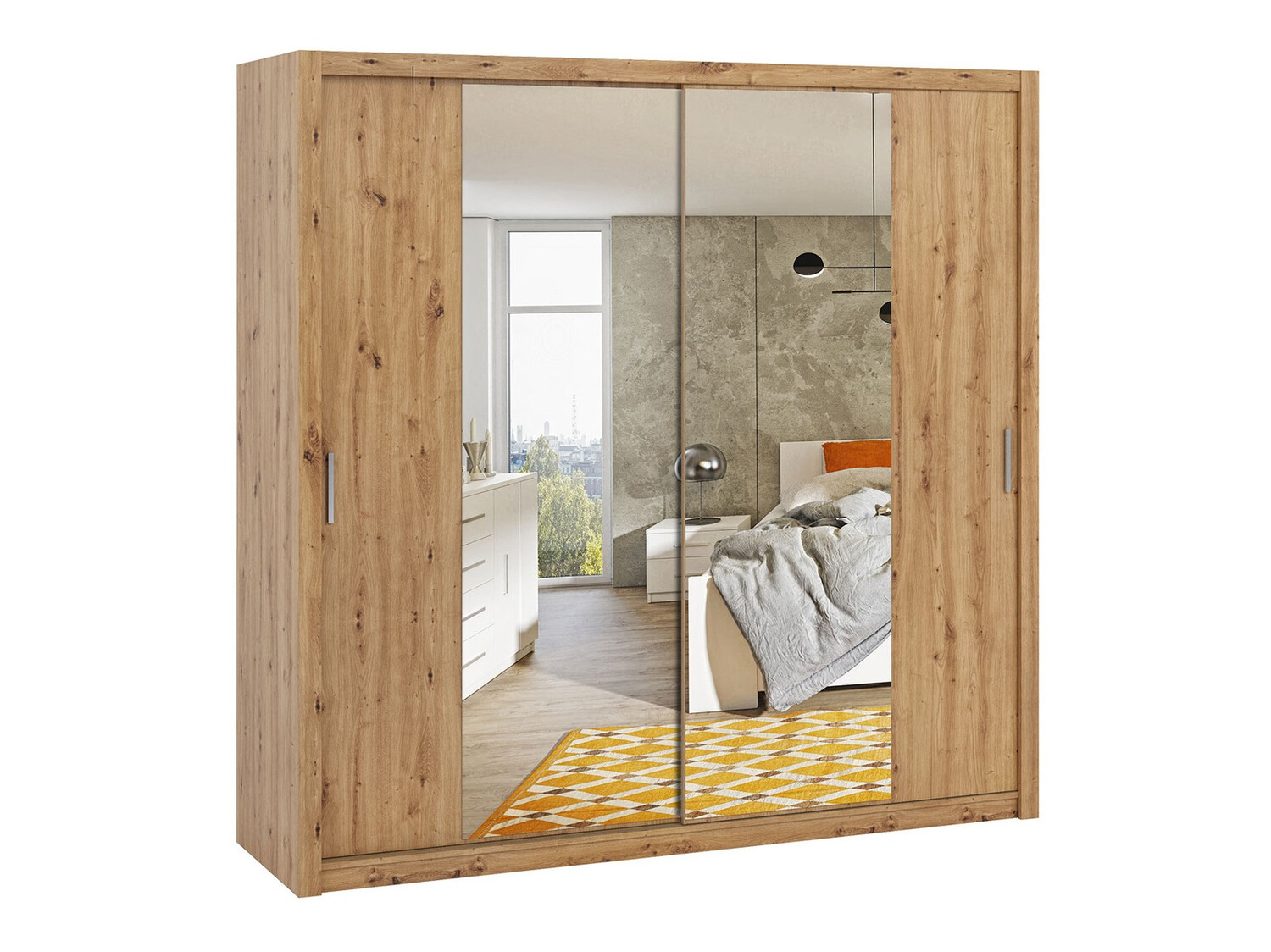 Armario Catromi 110 (Roble Artisan)