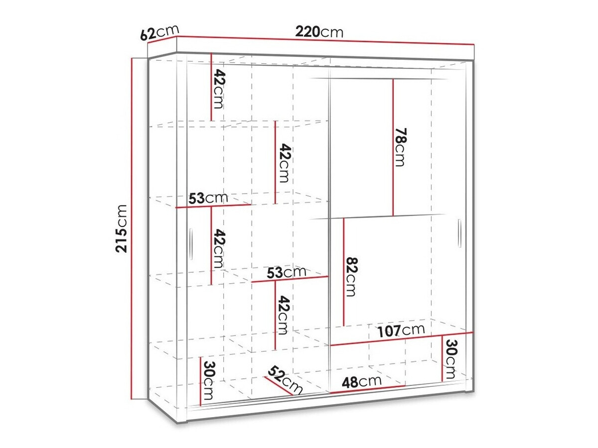 Armario Catromi 110 (Roble del Monastery)