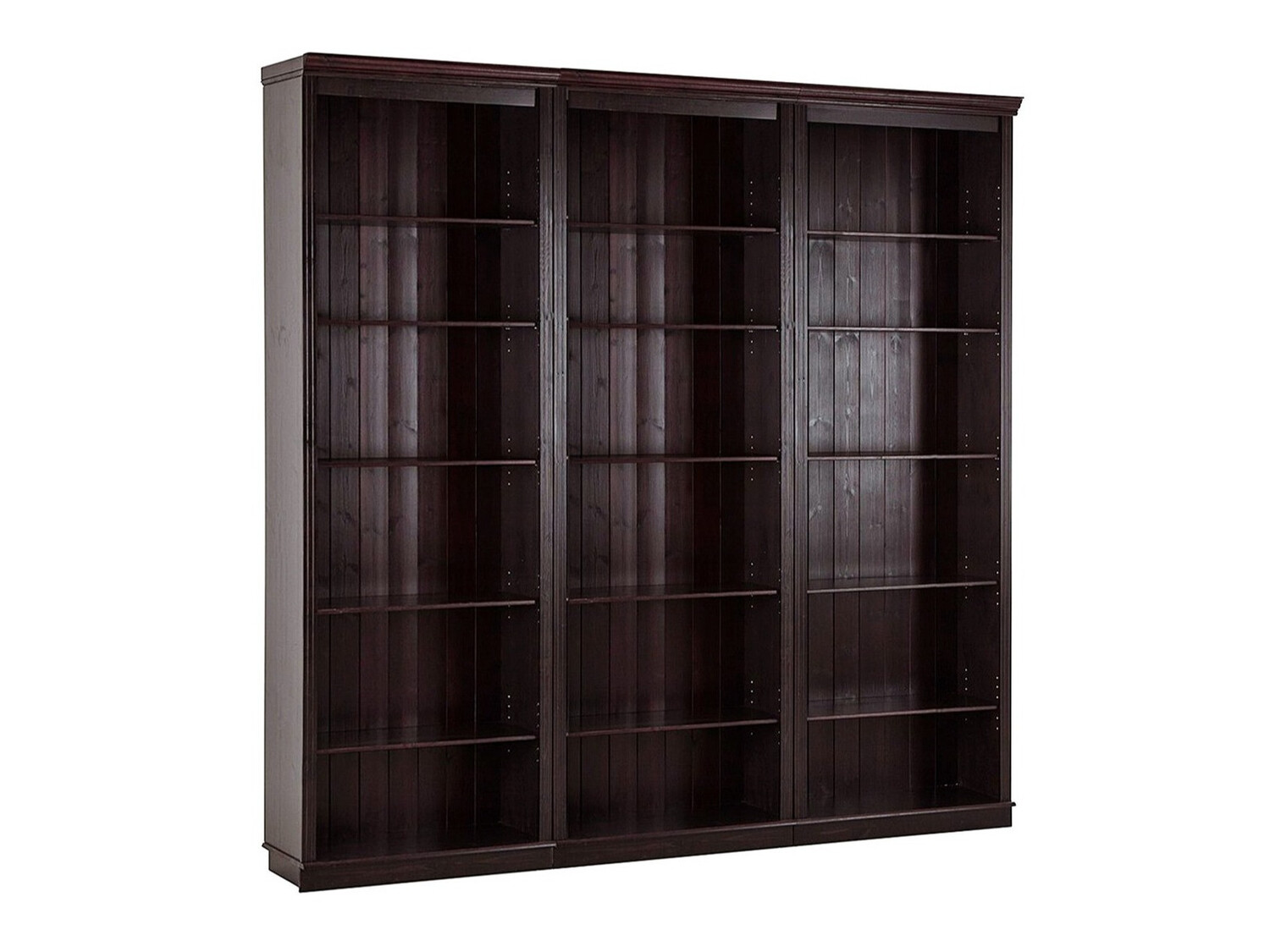 Conjunto de estantería Saltoro 110 (Marrón oscuro)