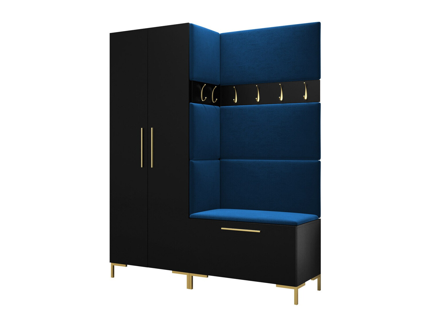 Conjunto para recibidor Nomal I (Negro)