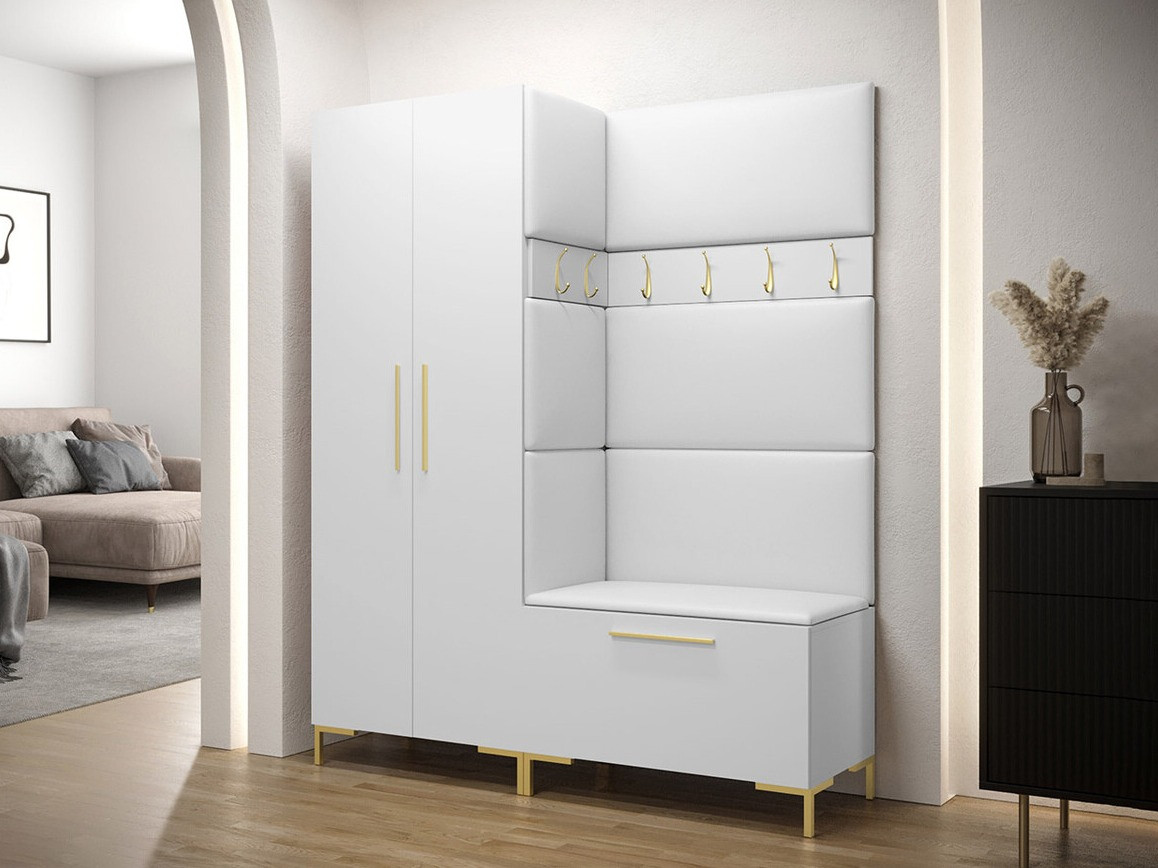 Conjunto para recibidor Tivsoa 100 (Blanco)