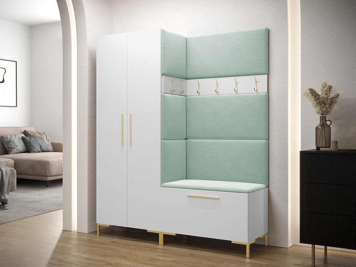 Conjunto para recibidor Tivsoa 100 (Blanco)