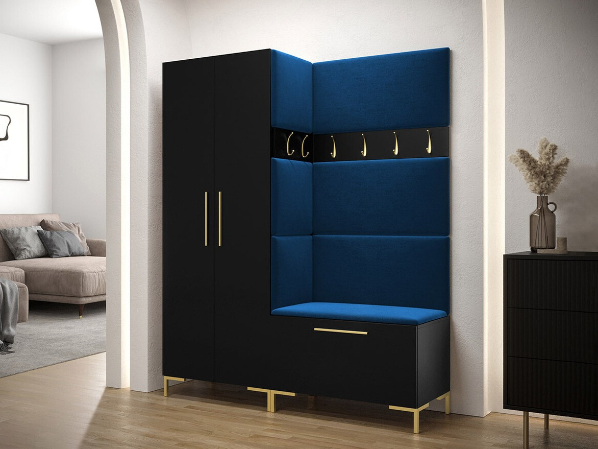 Conjunto para recibidor Tivsoa 100 (Negro)