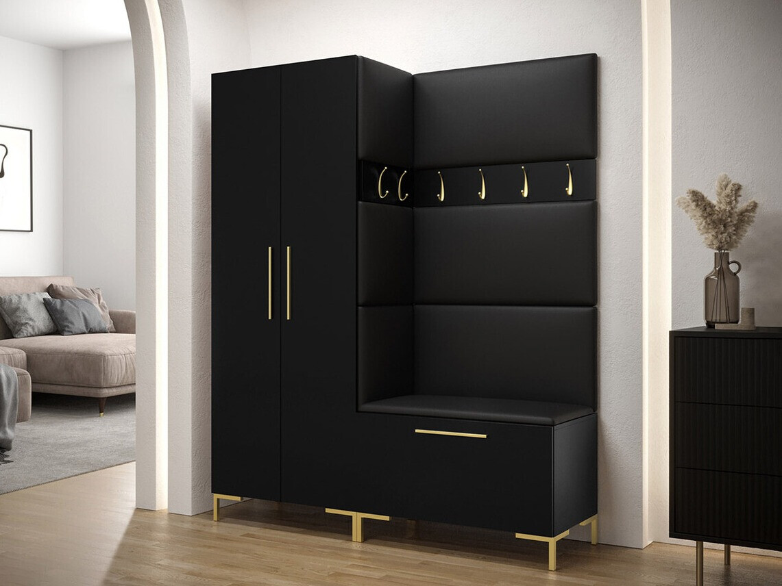 Conjunto para recibidor Tivsoa 100 (Negro)