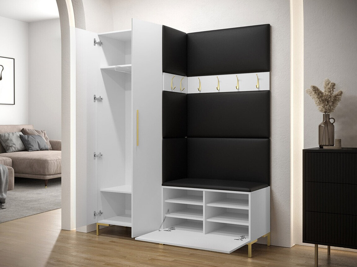 Conjunto para recibidor Tivsoa 100 (Negro)