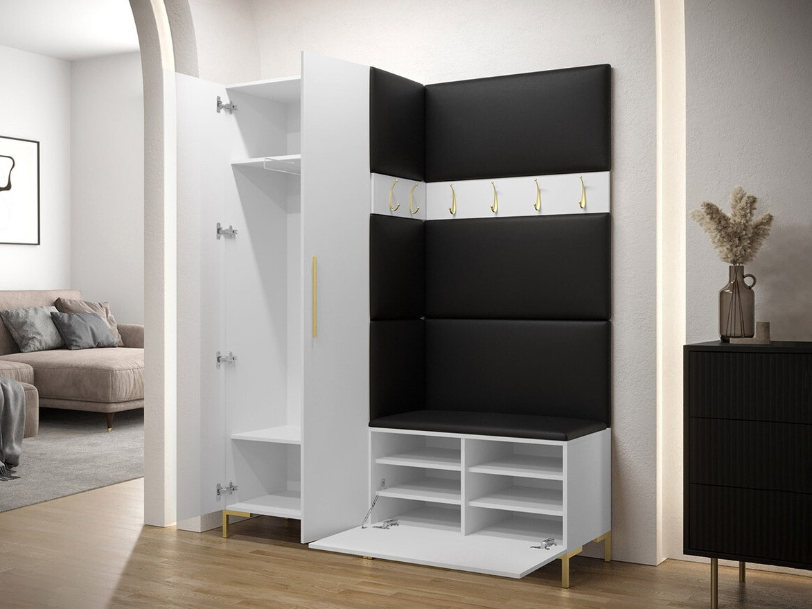 Conjunto para recibidor Tivsoa 100 (Negro)