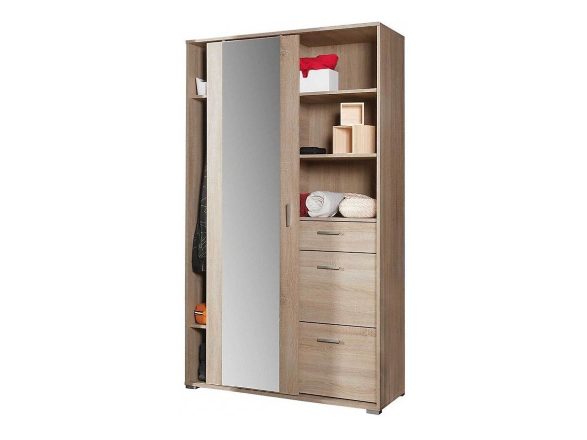 Conjunto de recibidor Omaha 107 (Roble Sonoma)