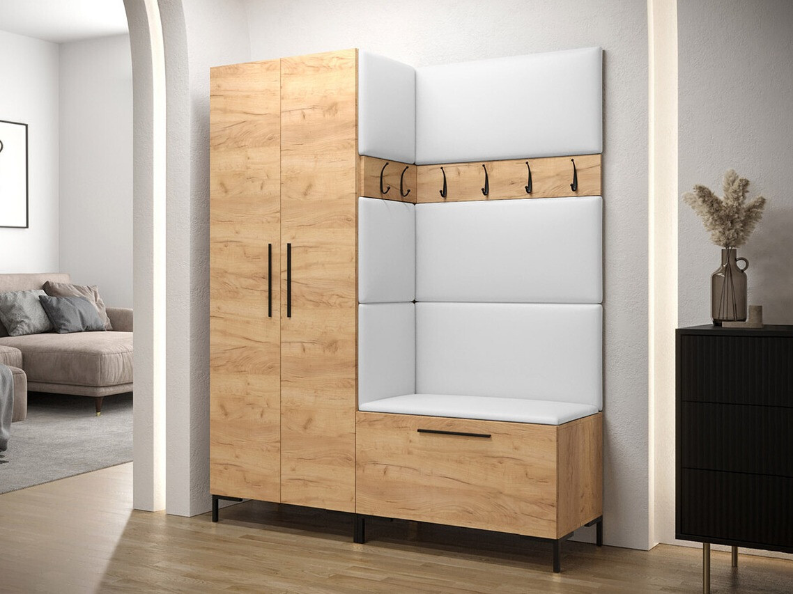 Conjunto para recibidor Nomal I (Craft roble)