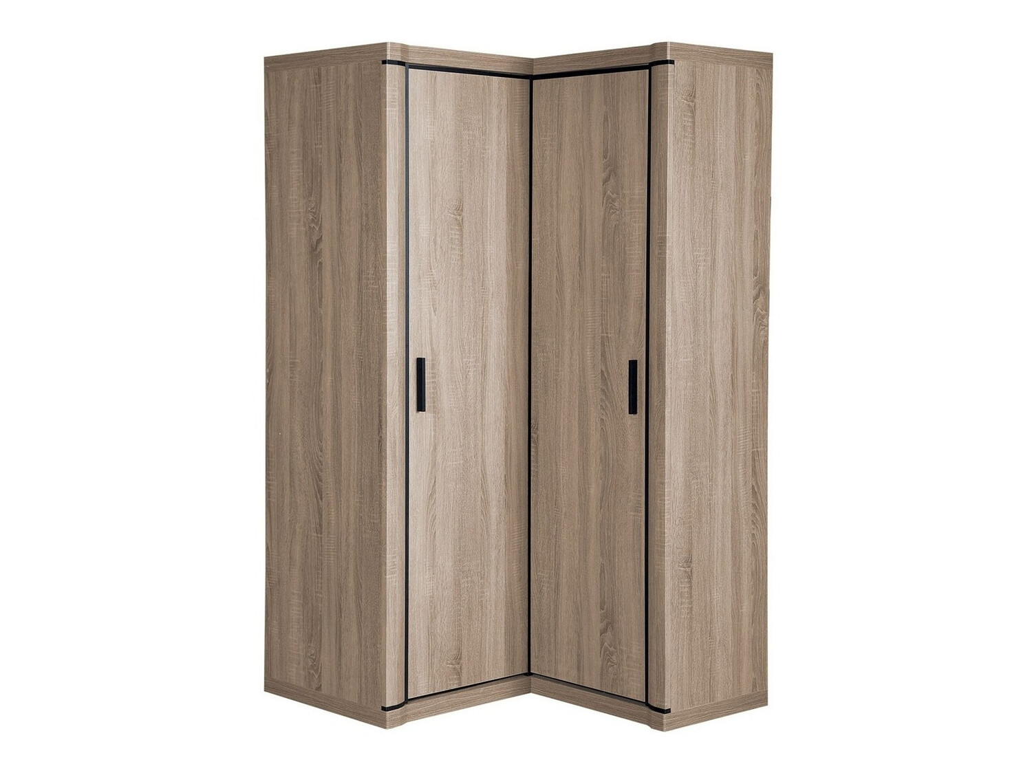 Armario de rincón Lorelie 119 (Roble Sonoma)