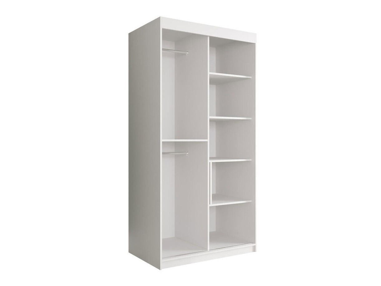 Armario Hartford 252 (Negro mate + Mármol negro)