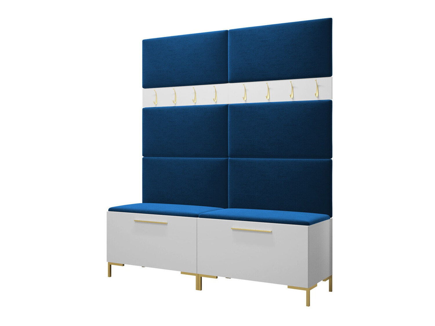 Conjunto para recibidor Nomal II (Blanco)