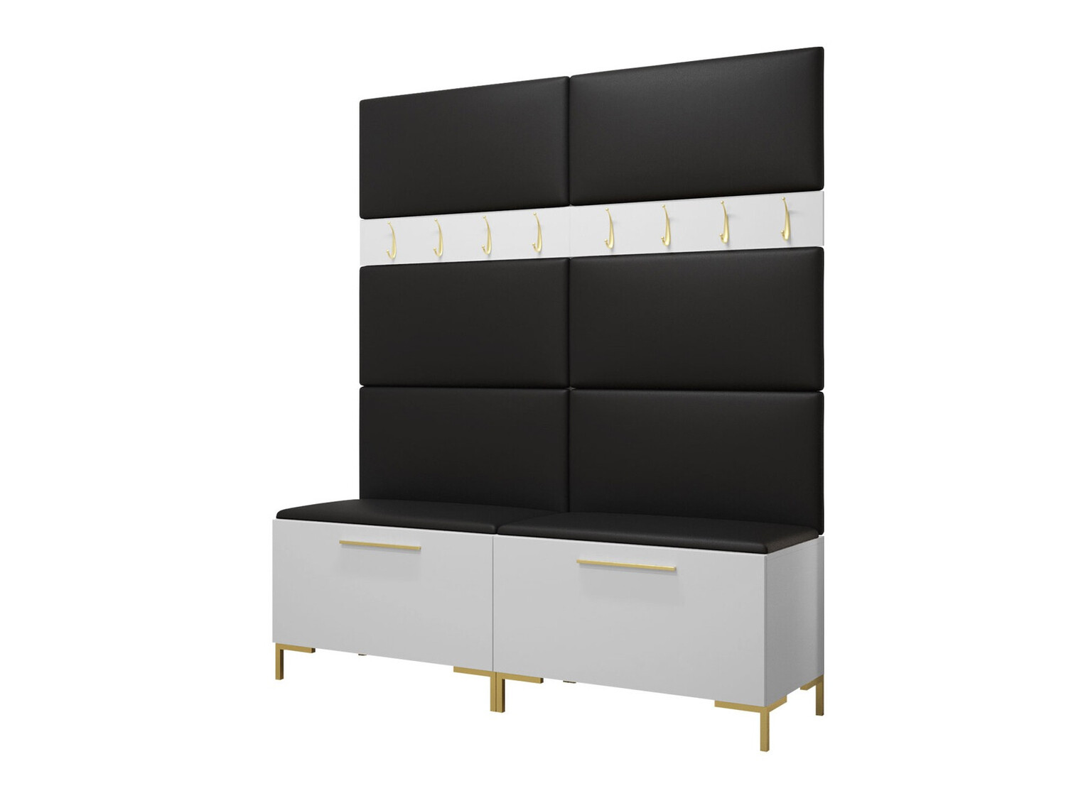 Conjunto para recibidor Nomal II (Blanco)