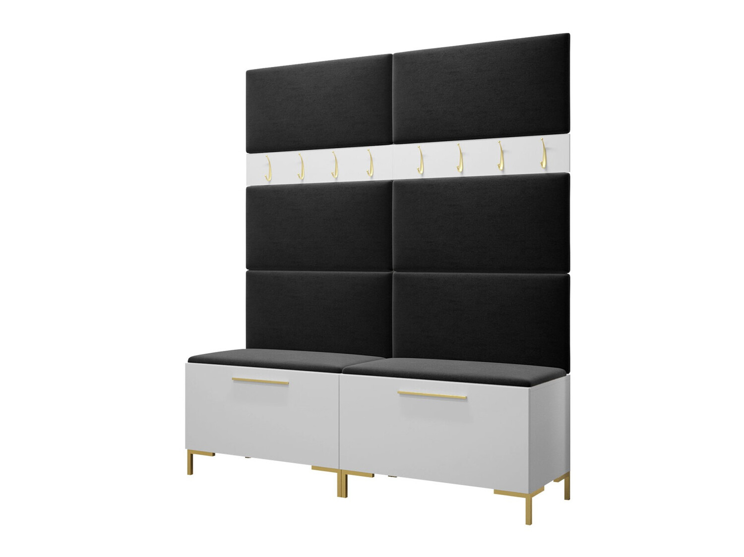 Conjunto para recibidor Nomal II (Blanco)