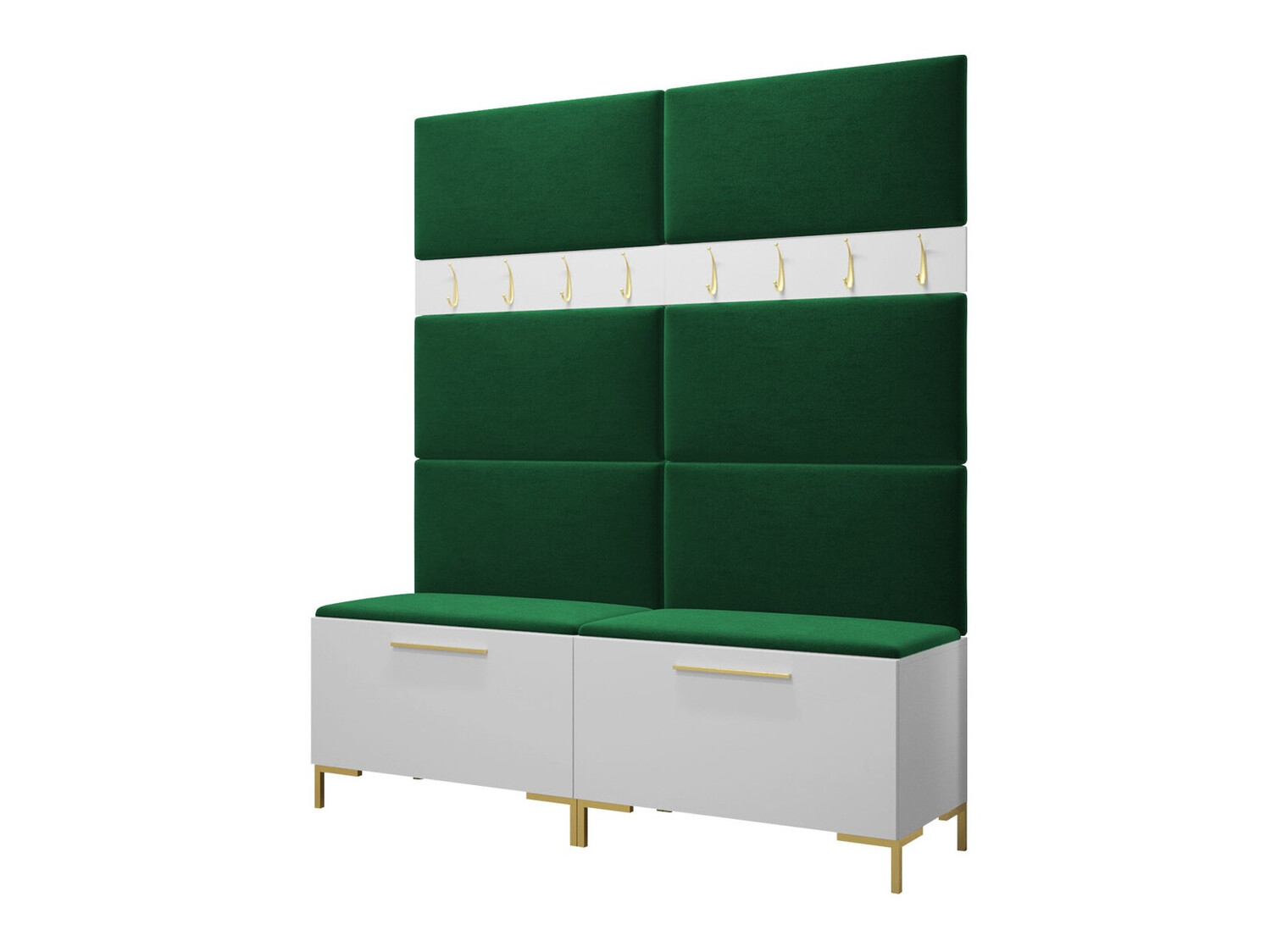 Conjunto para recibidor Nomal II (Blanco)