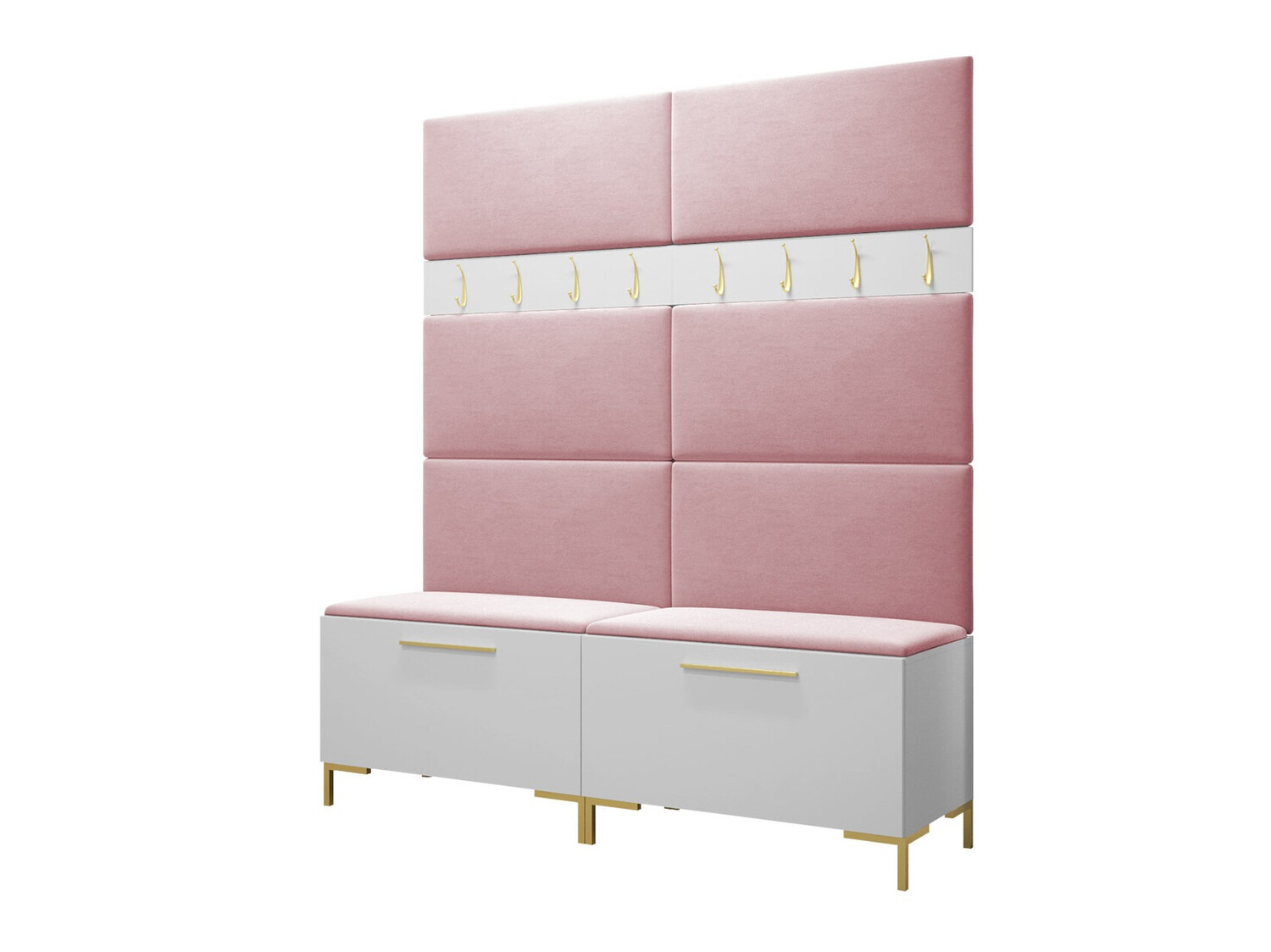 Conjunto para recibidor Nomal II (Blanco)