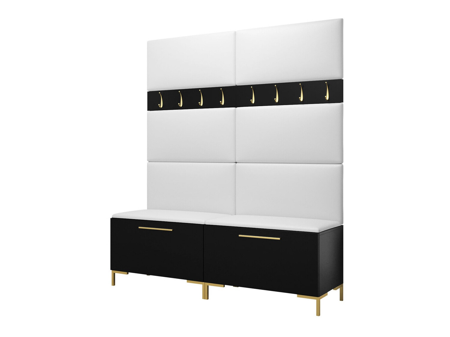 Conjunto para recibidor Nomal II (Negro)