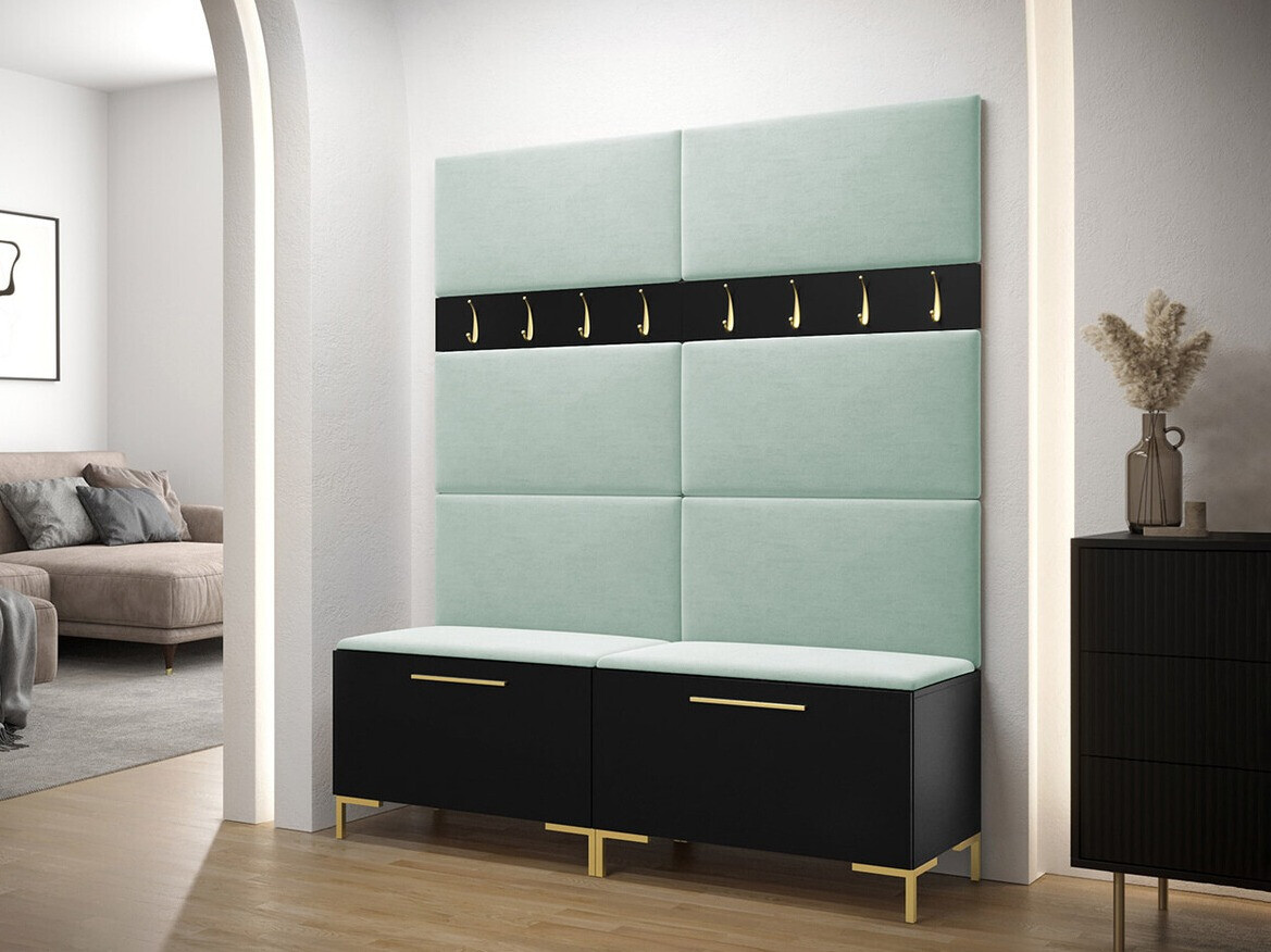 Conjunto para recibidor Nomal II (Negro)