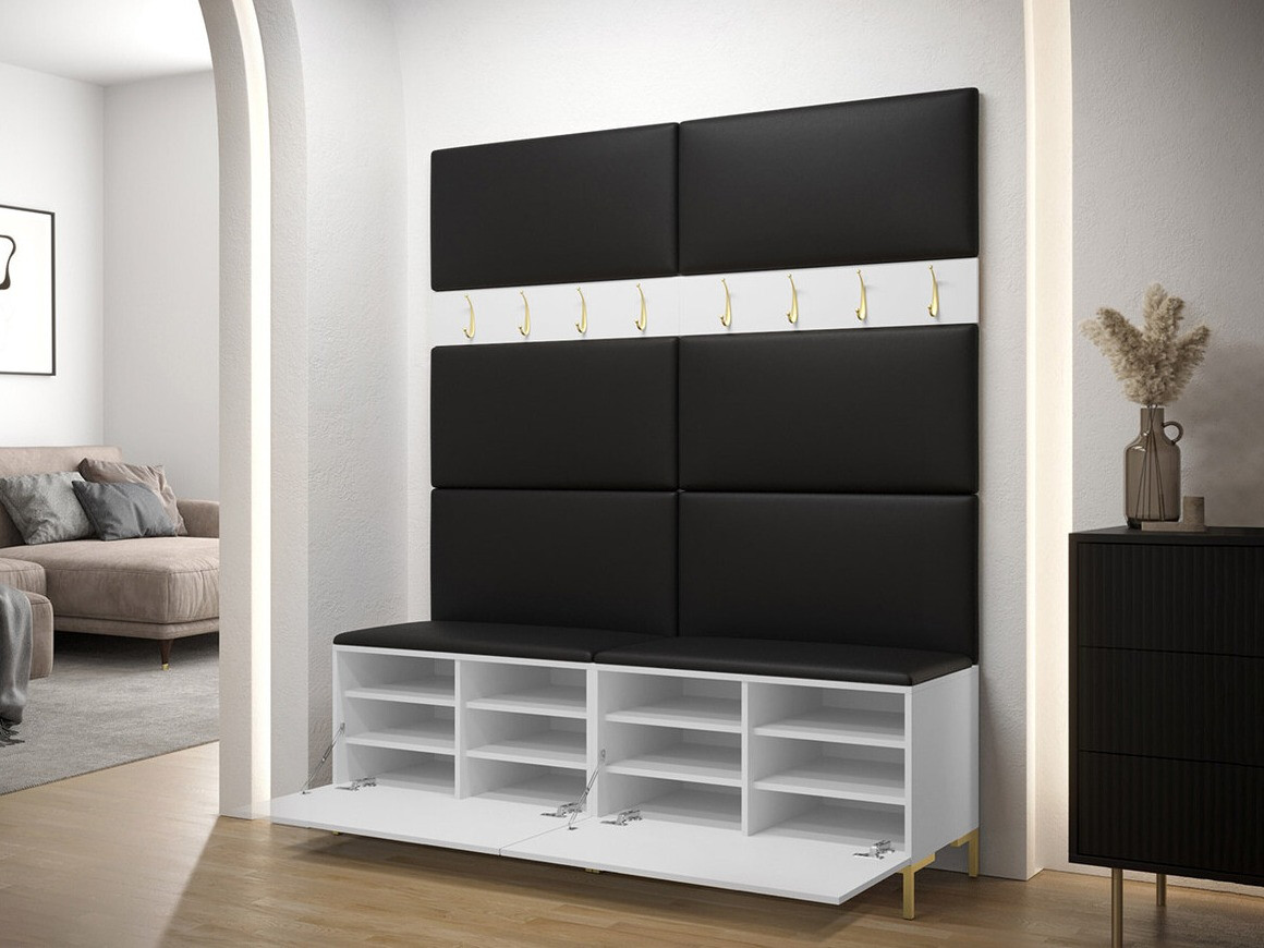 Conjunto para recibidor Nomal II (Negro)