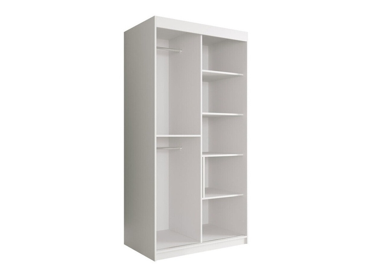 Armario Hartford 240 (Negro mate + Mármol negro)