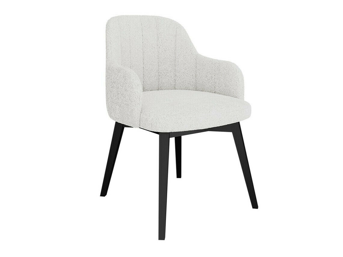 Conjunto de mesas y sillas para comedor Racine 137 (Negro + Baloo 2073)