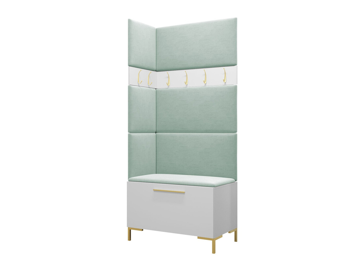 Conjunto para recibidor Nomal IV (Blanco)