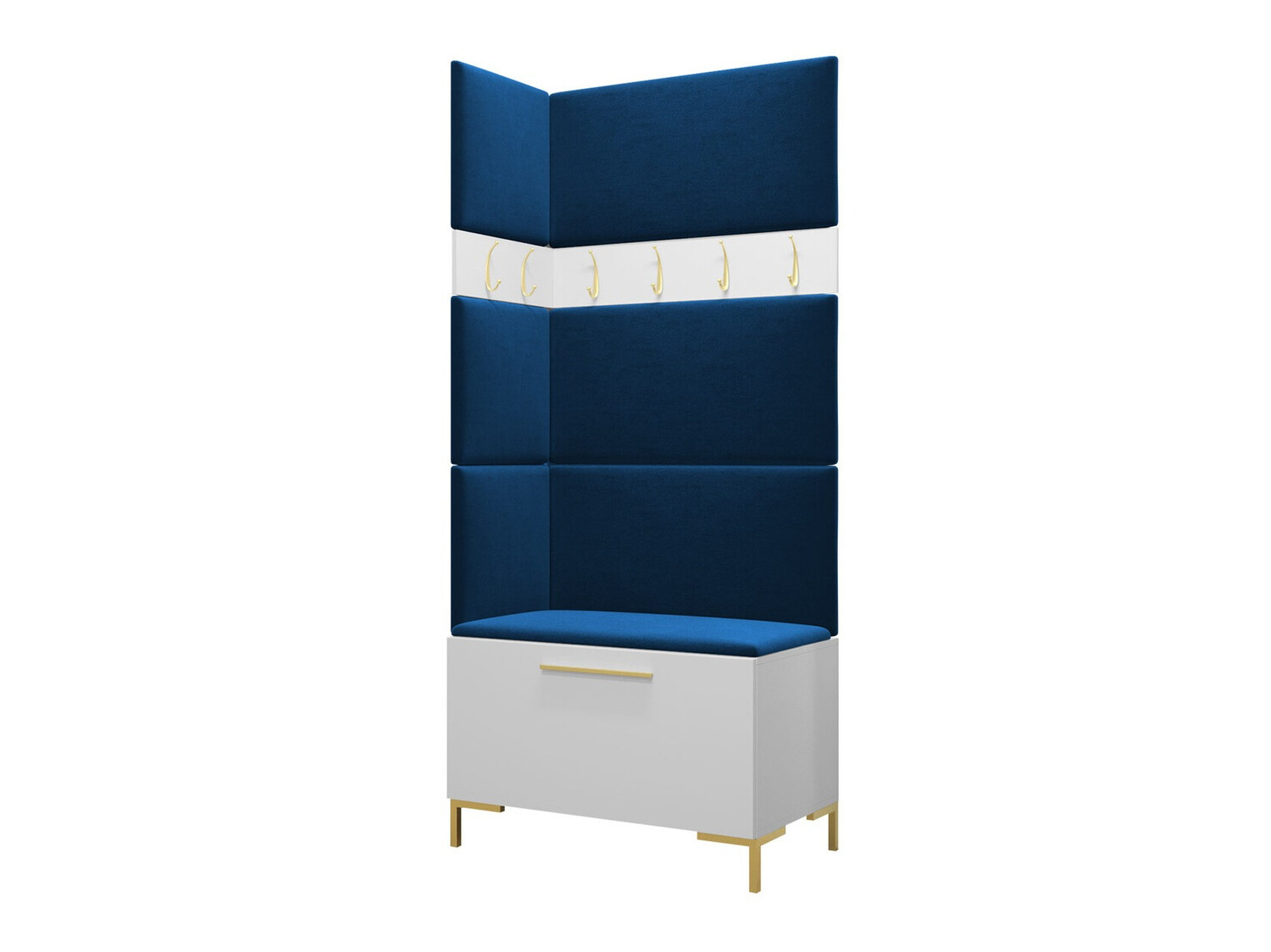 Conjunto para recibidor Nomal IV (Blanco)