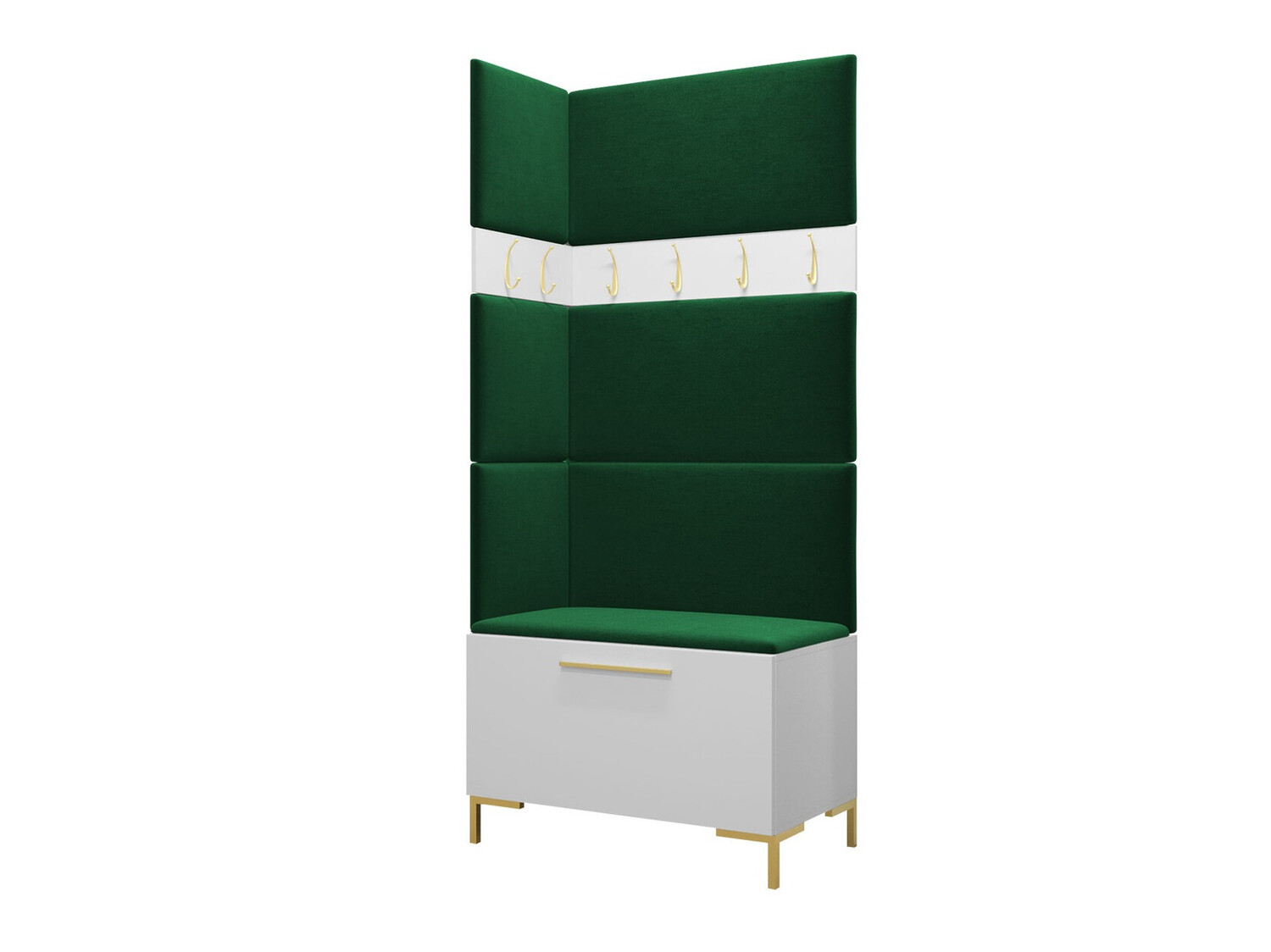 Conjunto para recibidor Nomal IV (Blanco)