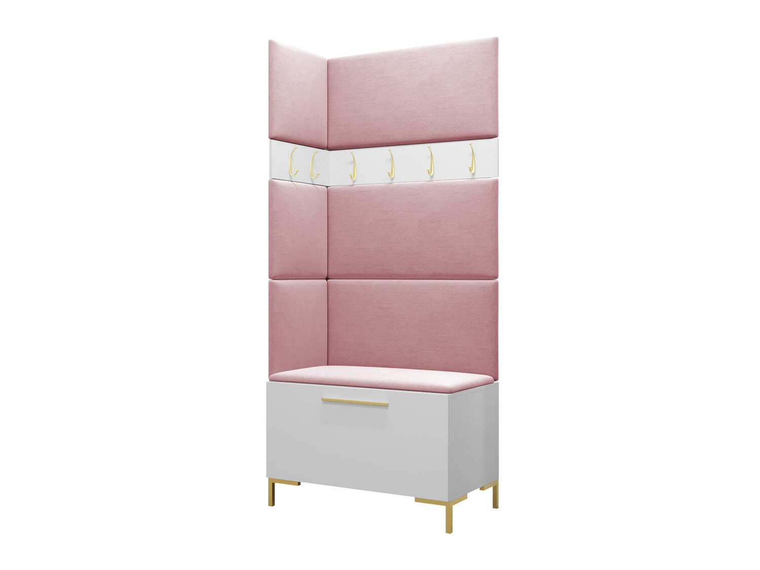 Conjunto para recibidor Nomal IV (Blanco)