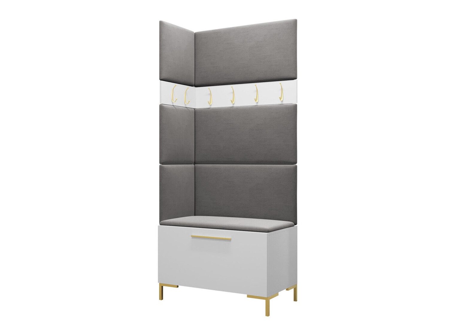 Conjunto para recibidor Nomal IV (Blanco)