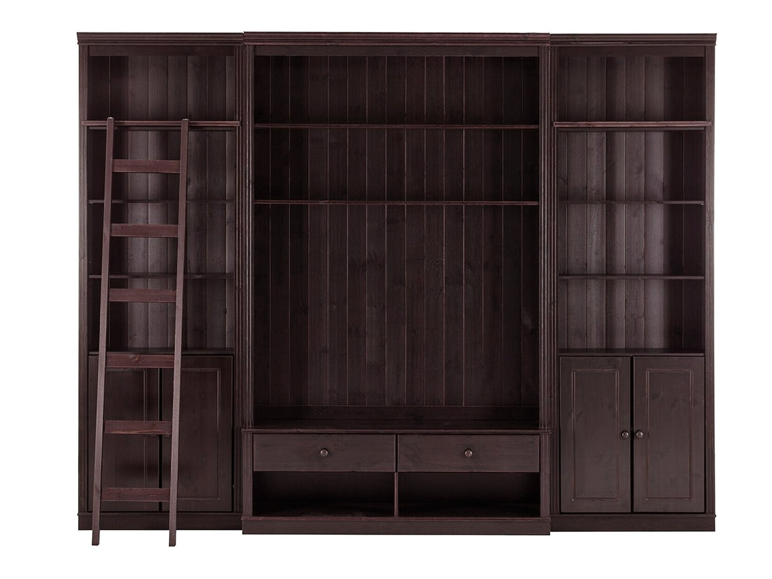 Conjunto de salón Saltoro 107 (Marrón oscuro)