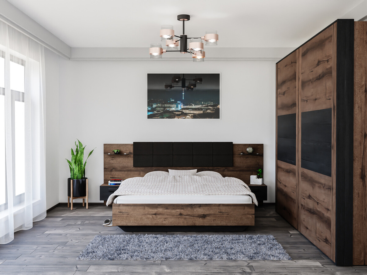 Conjunto de dormitorio Livmoru 121