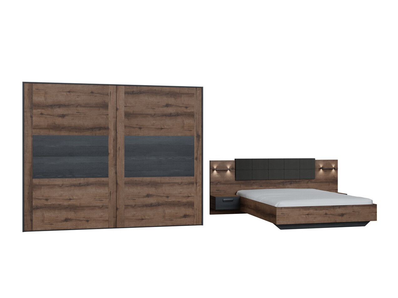 Conjunto de dormitorio Livmoru 121