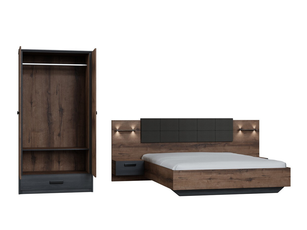 Conjunto de dormitorio Livmoru 122