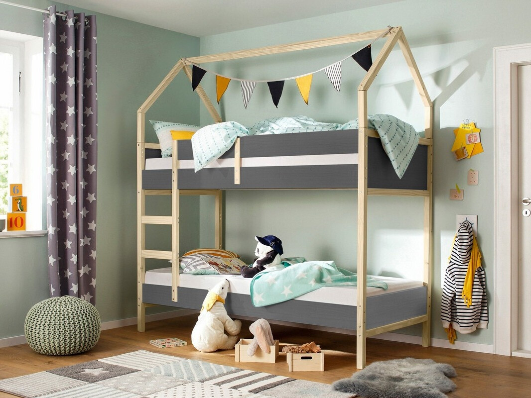 Litera Fenmele 104 (Gris + Luminoso madera)