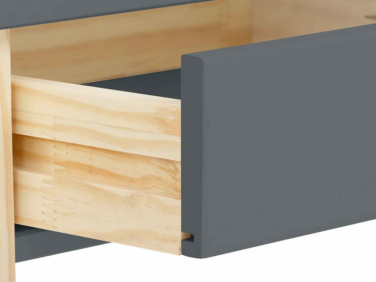 Mesa de oficina Fenmele 107 (Gris + Luminoso madera)