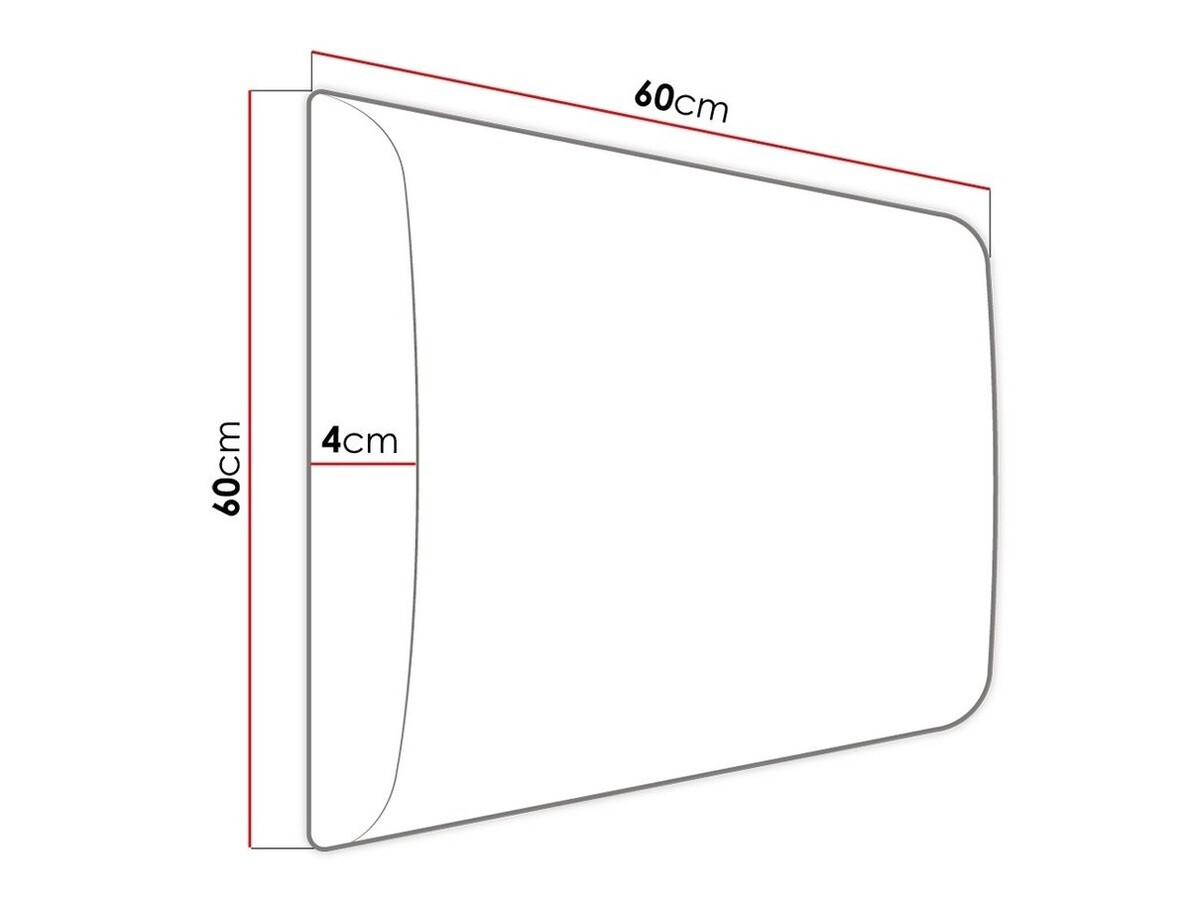Panel de pared suave Comfivo Ovis V (Manila 26) (60x60)