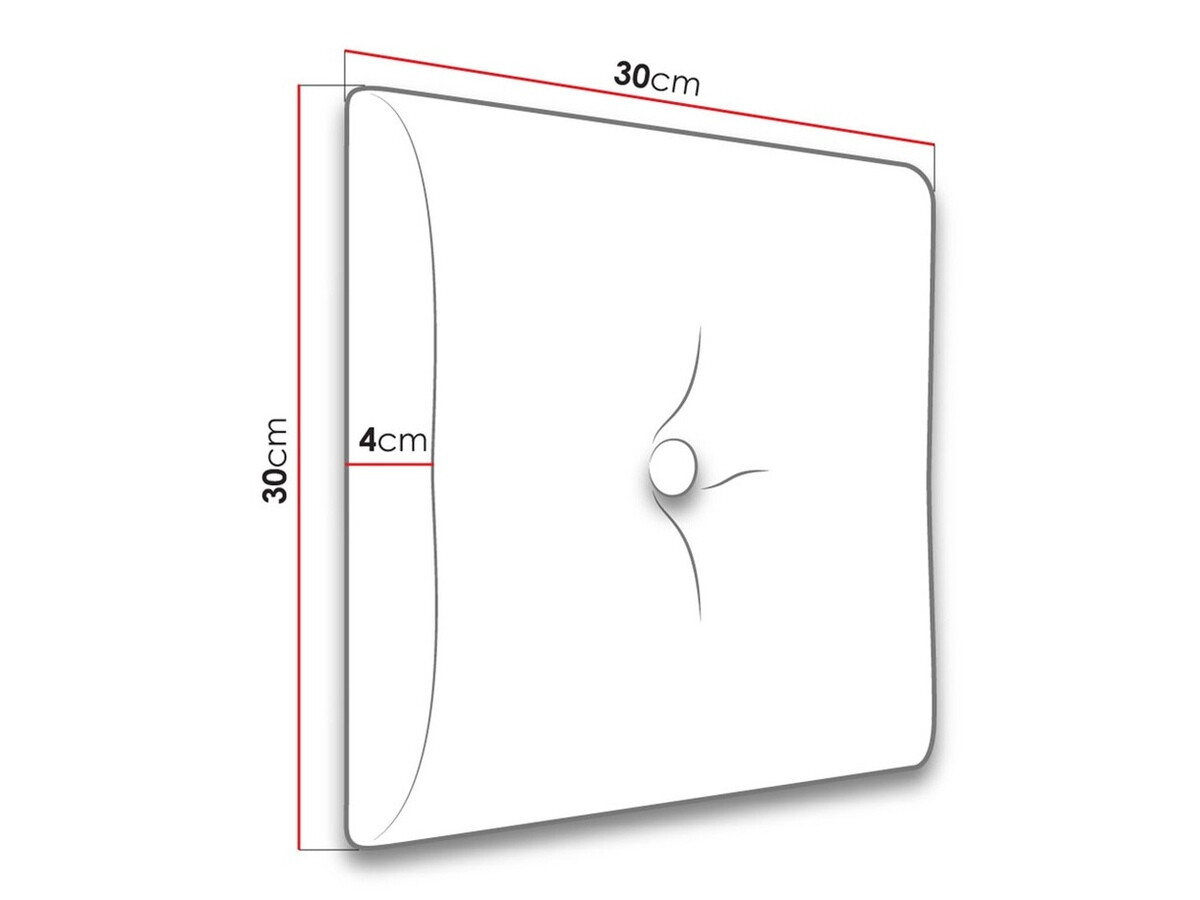 Panel de pared suave Comfivo 285 (Soft 017) (30x30)