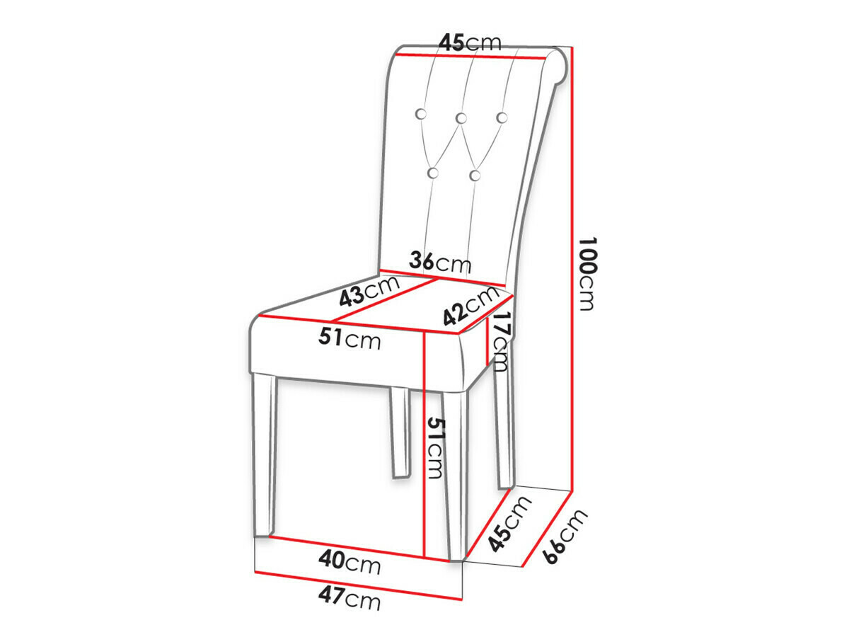 Conjunto de comedor Racine 143 (Blanco + Magic Velvet 2250)