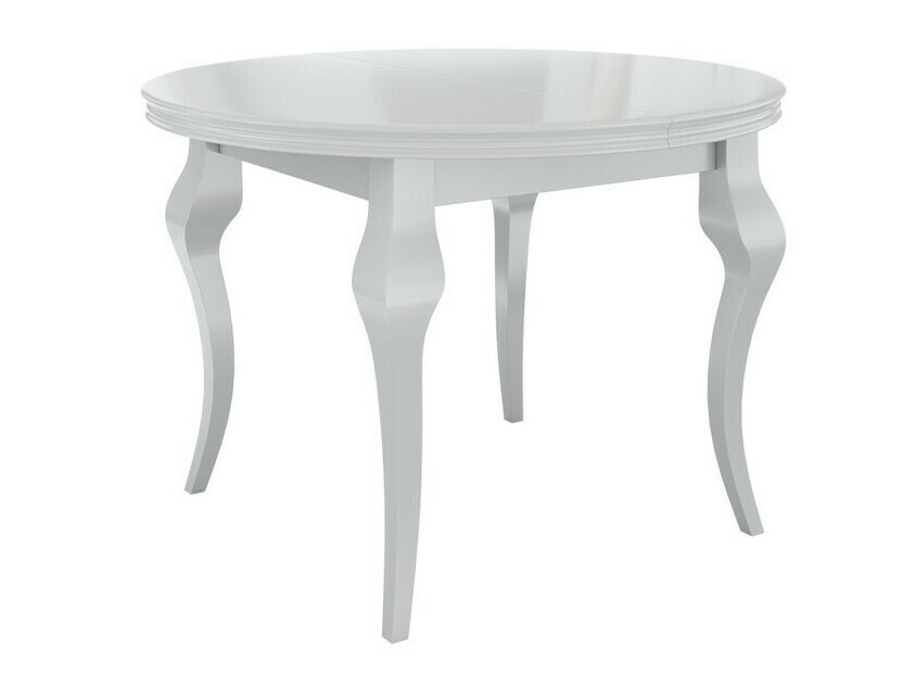 Conjunto de mesas y sillas para comedor Racine 143 (Blanco + Magic Velvet 2219)