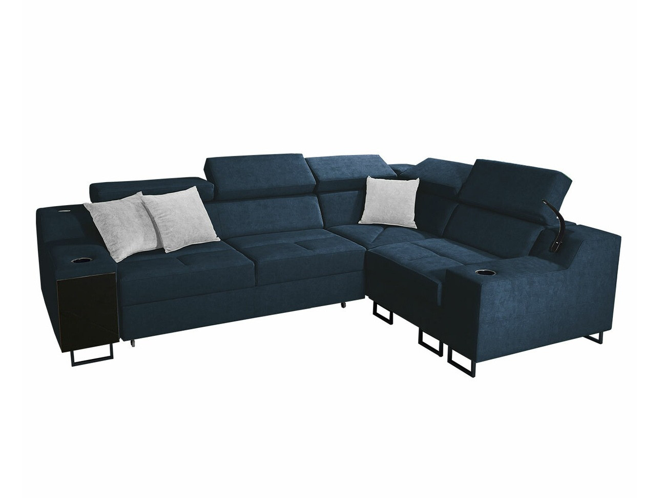 Sofá rinconero Sarasota 136 (Uttario Velvet 2967 + Uttario Velvet 2973)