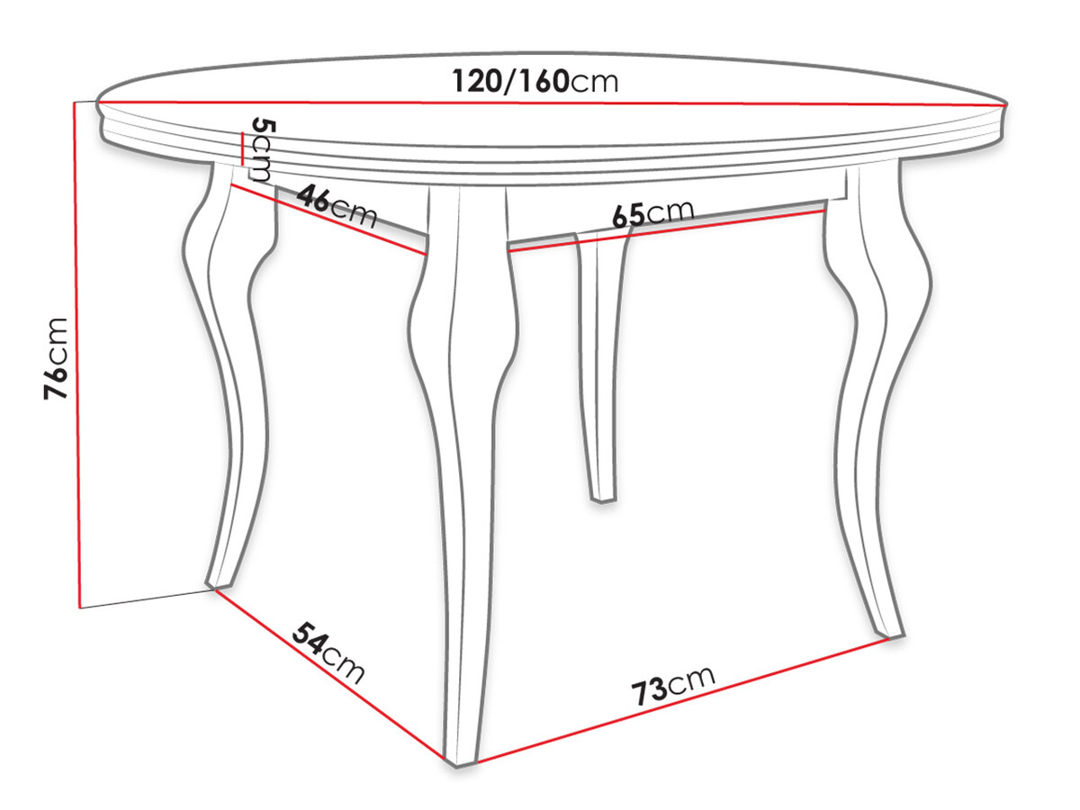 Conjunto de mesas y sillas para comedor Racine 143 (Blanco + Magic Velvet 2219)