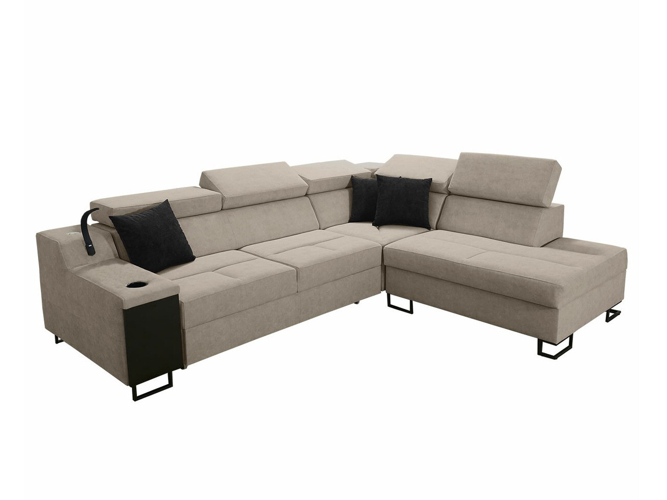 Sofá rinconero Sarasota 138 (Uttario Velvet 2979 + Uttario Velvet 2980)