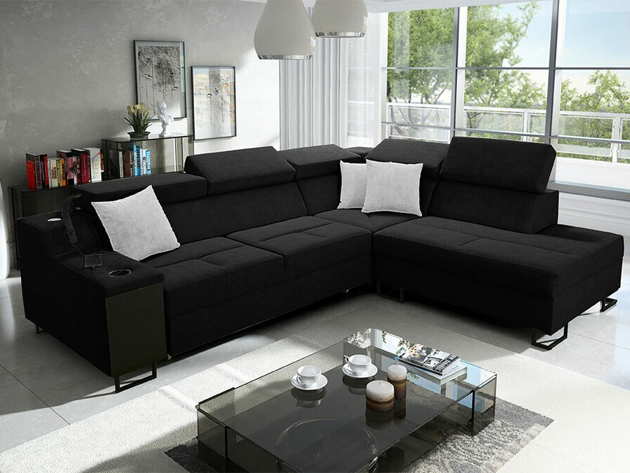 Sofá rinconero Sarasota 138 (Uttario Velvet 2980 + Uttario Velvet 2973)