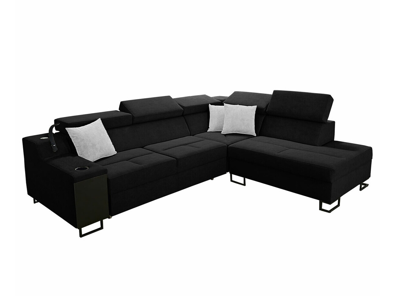 Sofá rinconero Sarasota 138 (Uttario Velvet 2980 + Uttario Velvet 2973)