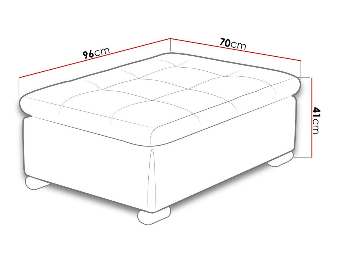 Banco acolchado Comfivo 118 (Soft 020 + Majorka 03)